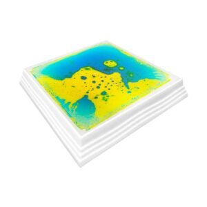 Interactive sensory LED square floor tiles pack of 4
