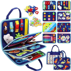 Travel pack busy board montessori learning
