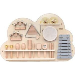 Percussion activity wall toy