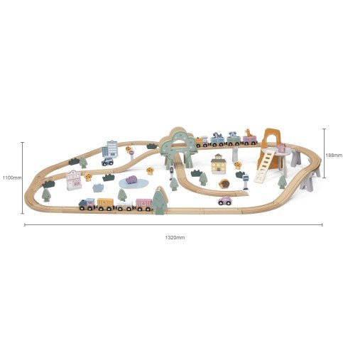 90 Piece Train Set - PolarB 1